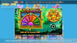 Aztec Gems Deluxe is an upgraded version of the blockbuster Aztec Gems